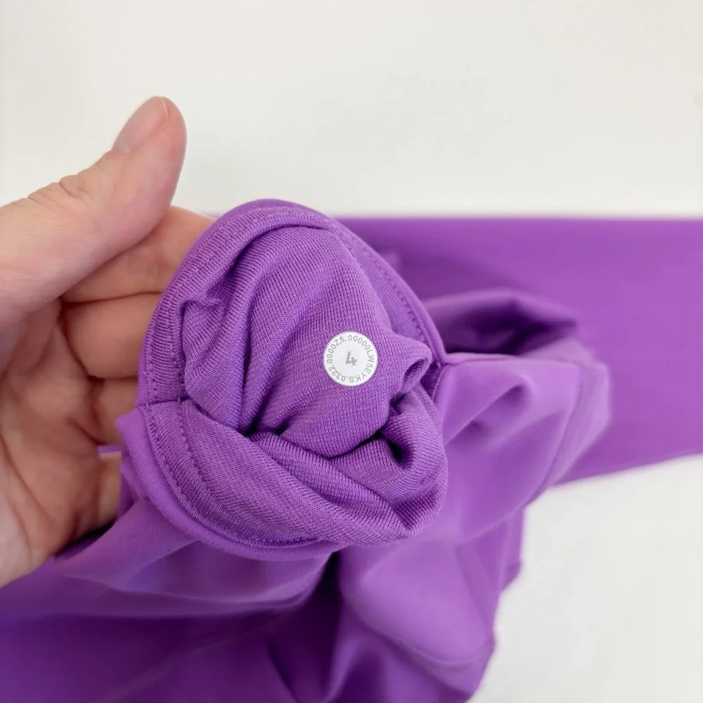 Lululemon Wunder Train High-Rise Tight with Pockets 25" Moonlit Magenta Size 4 - Picture 6 of 10
